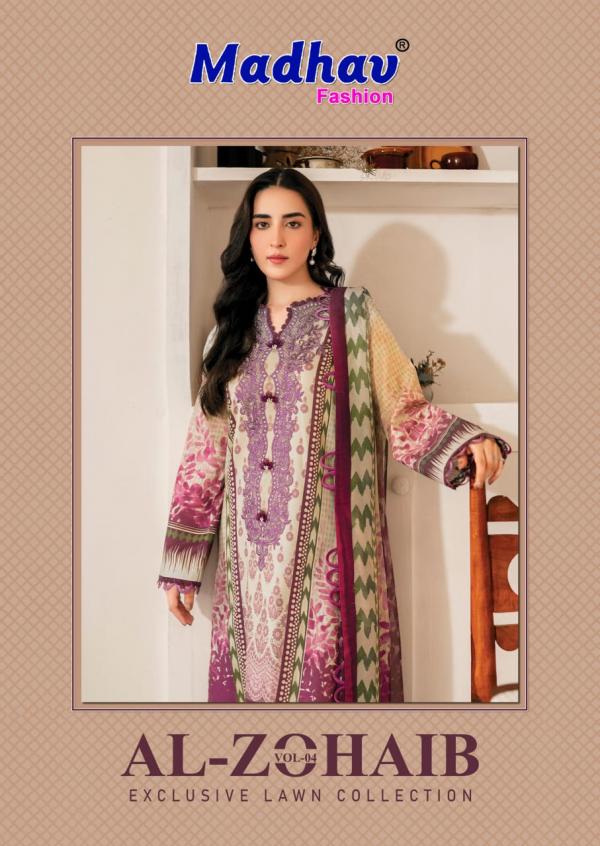 Madhav Al-Zohaib Vol-04 – Karachi Dress Material